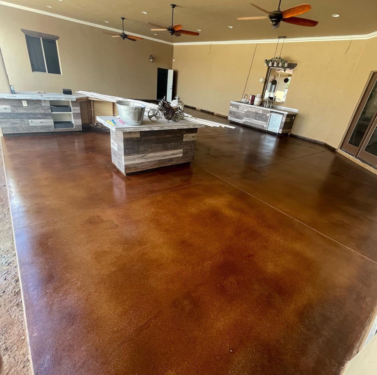 Metallic Epoxy Floor Phoenix | Dialed In Epoxy Flooring